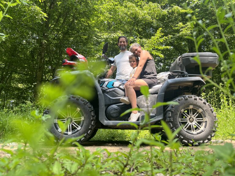 Aventura en quad por Rastoke