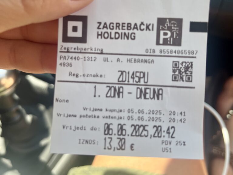 Aparcar en Zagreb: Supervivencia y la App que te salva la vida