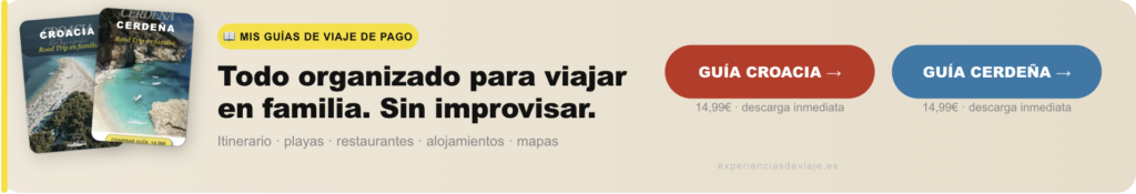 banner guias de viaje cerdeña y croacia